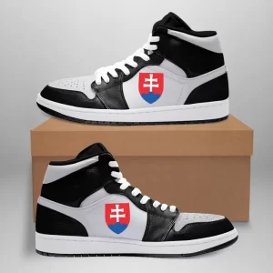 Slovakia High Sneakers Air Jordan 1 - Black/White JD1 Shoes