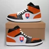 Slovakia High Sneakers Air Jordan 1 - Satin Shattered Backboard - Orange JD1 Shoes