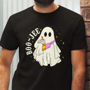 Spooky Season Cute Ghost Halloween Costume Boujee Boo Jee T Shirt 2