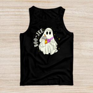 Halloween Shirt Ideas Spooky Season Cute Ghost Halloween Costume Boujee Boo-Jee Tank Top