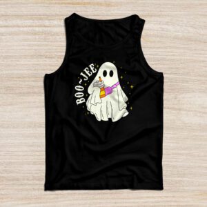 Spooky Season Cute Ghost Halloween Costume Boujee Boo-Jee Tank Top