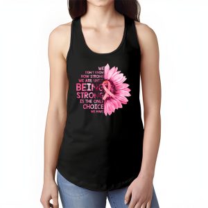 Sunflower Breast Cancer Awareness Pink Ribbon In October Tank Top 1 2