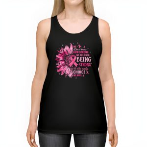 Sunflower Breast Cancer Awareness Pink Ribbon In October Tank Top 2