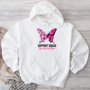 Breast Cancer Support Squad Pink Ribbon Butterfly Special Hoodie