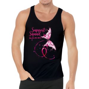 Support Squad Breast Cancer Awareness Pink Ribbon Butterfly Tank Top 3 3