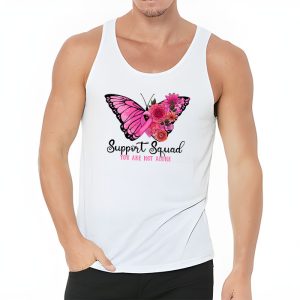 Support Squad Breast Cancer Awareness Pink Ribbon Butterfly Tank Top 3