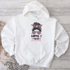 Support Squad Messy Bun Warrior Breast Cancer Awareness Hoodie