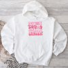 Support Squad Team Breast Cancer Awareness Retro Groovy Hoodie