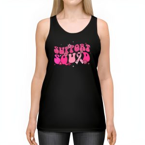 Support Squad Team Breast Cancer Awareness Retro Groovy Tank Top 2 3