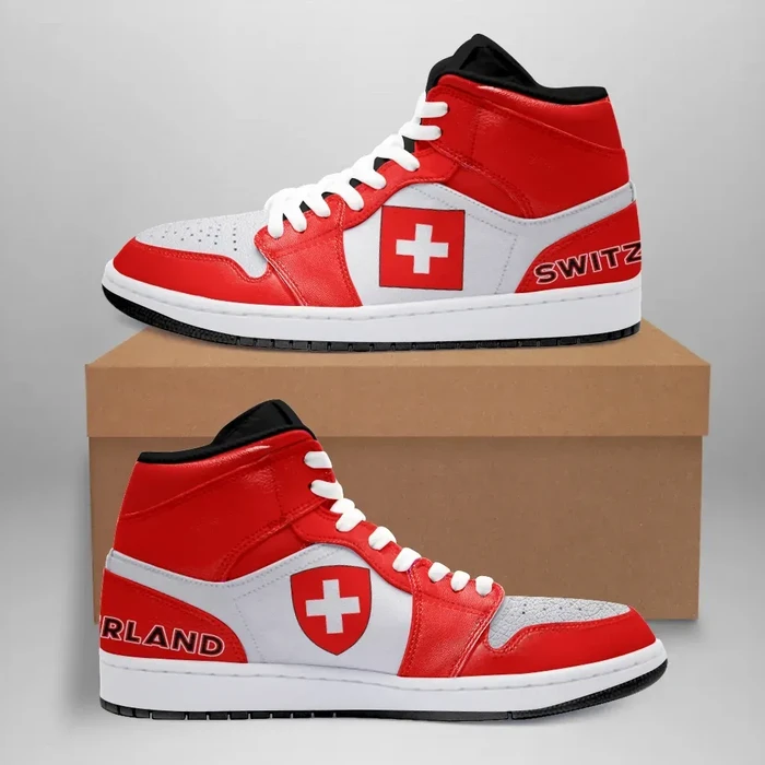 Switzerland High Sneakers Air Jordan 1 - Basic Style JD1 Shoes