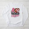 Tackle Breast Cancer Awareness Football Pink Ribbon Boys Kid Longsleeve Tee