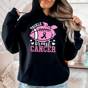 Tackle Football Pink Ribbon Breast Cancer Awareness Hoodie 2 9