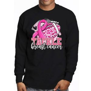 Tackle Football Pink Ribbon Breast Cancer Awareness Longsleeve Tee 3 1