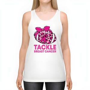 Tackle Football Pink Ribbon Breast Cancer Awareness Tank Top 2 2