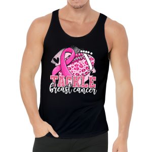 Tackle Football Pink Ribbon Breast Cancer Awareness Tank Top 3 1