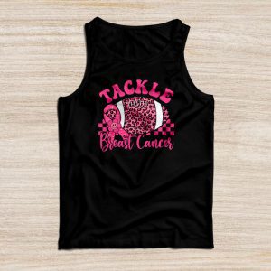 Tackle Breast Cancer Shirt Pink Ribbon Football Special Tank Top