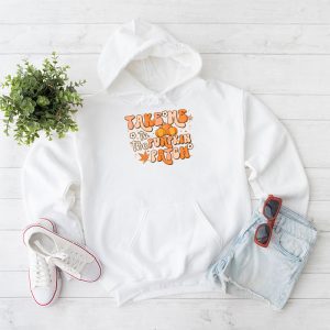 Take Me To The Pumpkin Patch Autumn Fall Thanksgiving Retro Hoodie 1 2