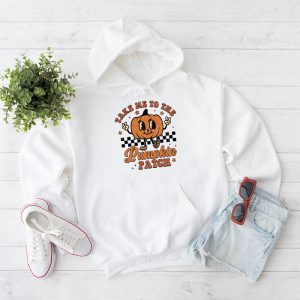 Take Me To The Pumpkin Patch Autumn Fall Thanksgiving Retro Hoodie 1 4