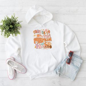 Take Me To The Pumpkin Patch Autumn Fall Thanksgiving Retro Hoodie 1 5