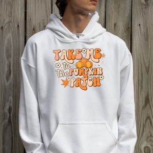 Take Me To The Pumpkin Patch Autumn Fall Thanksgiving Retro Hoodie 2 2