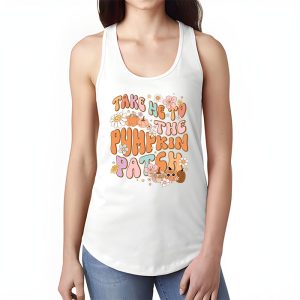 Take Me To The Pumpkin Patch Autumn Fall Thanksgiving Retro Tank Top 1 5