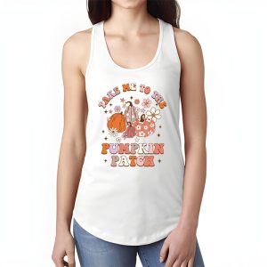 Take Me To The Pumpkin Patch Autumn Fall Thanksgiving Retro Tank Top 1 6