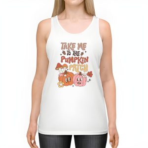 Take Me To The Pumpkin Patch Autumn Fall Thanksgiving Retro Tank Top 2 1