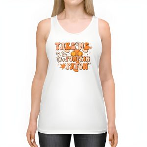 Take Me To The Pumpkin Patch Autumn Fall Thanksgiving Retro Tank Top 2 2