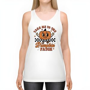 Take Me To The Pumpkin Patch Autumn Fall Thanksgiving Retro Tank Top 2 4