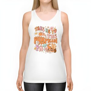 Take Me To The Pumpkin Patch Autumn Fall Thanksgiving Retro Tank Top 2 5