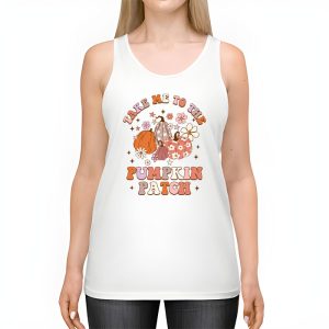 Take Me To The Pumpkin Patch Autumn Fall Thanksgiving Retro Tank Top 2 6