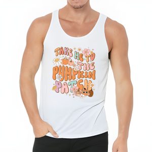 Take Me To The Pumpkin Patch Autumn Fall Thanksgiving Retro Tank Top 3 5