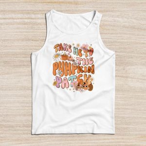 Take Me To The Pumpkin Patch Autumn Fall Thanksgiving Retro Tank Top