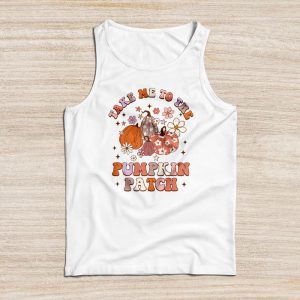 Take Me To The Pumpkin Patch Autumn Fall Thanksgiving Retro Tank Top