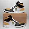 Tanzania High Sneakers Air Jordan 1 - Retro Gold Toe JD1 Shoes