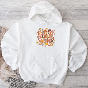 Cute Funny Thanksgiving Shirts Grateful Thankful Blessed Pumpkin Fall Hoodie