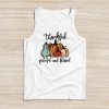 Thankful Grateful Blessed Thankful Pumpkin Thanksgiving Fall Tank Top