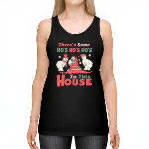 Theres Some Ho Ho Hos In this House Christmas Santa Claus Tank Top 2 2