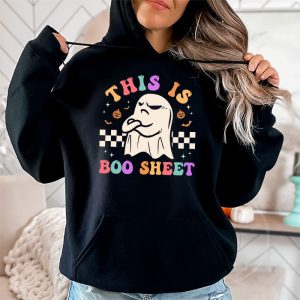 This Is Boo Sheet Ghost Retro Halloween Costume Men Women Hoodie 2 4