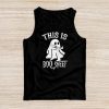 This Is Boo Sheet Spider Decor Ghost Spooky Halloween Tank Top