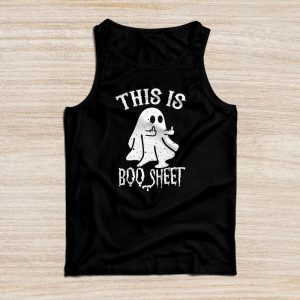 Halloween Shirt Ideas This Is Boo Sheet Spider Decor Ghost Spooky Tank Top