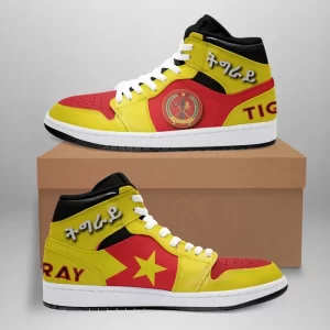 Tigray High Sneakers Air Jordan 1 Coat Of Arms T.P.L.F JD1 Shoes