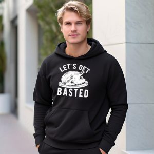 Time To Get Basted Funny Beer Thanksgiving Turkey Gift Hoodie 3 2