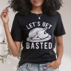 Time To Get Basted Funny Beer Thanksgiving Turkey Gift T Shirt 2 2