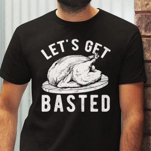 Time To Get Basted Funny Beer Thanksgiving Turkey Gift T Shirt 3 2