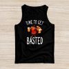 Time To Get Basted Funny Beer Thanksgiving Turkey Gift Tank Top