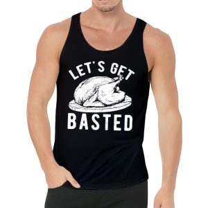 Time To Get Basted Funny Beer Thanksgiving Turkey Gift Tank Top 3 2