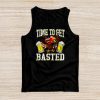Time To Get Basted Funny Beer Thanksgiving Turkey Gift Tank Top