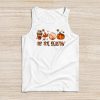 Tis The Season Pumpkin Leaf Latte Fall Thanksgiving Baseball Tank Top