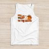 Tis The Season Pumpkin Leaf Latte Fall Thanksgiving Baseball Tank Top